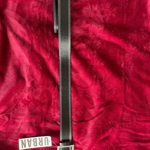 Urban Outfitters Black Leather Belt